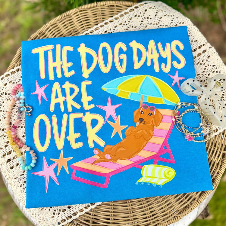 The Dog Days are Over Trendy Summer DTF Transfers
