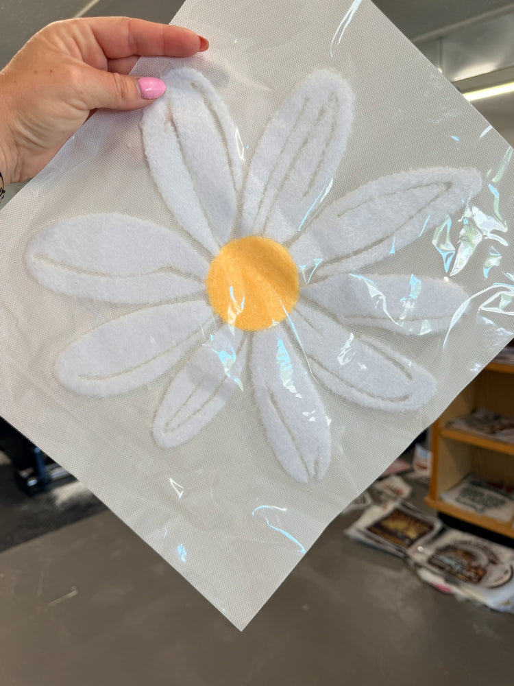 Trendy Daisy Fuzzy Patch (Adult Size)