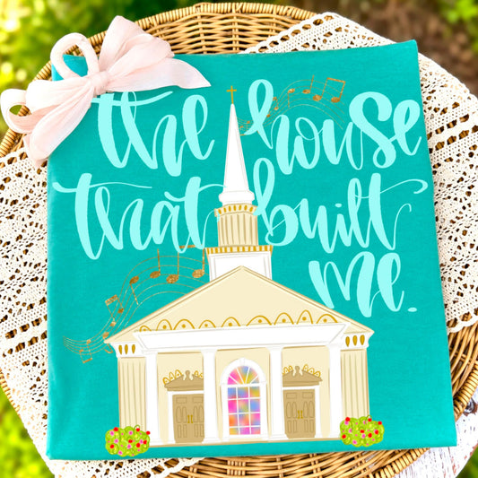 The House That Built Me Faith Doodles DTF Transfer