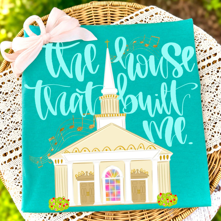 The House That Built Me Faith Doodles DTF Transfer