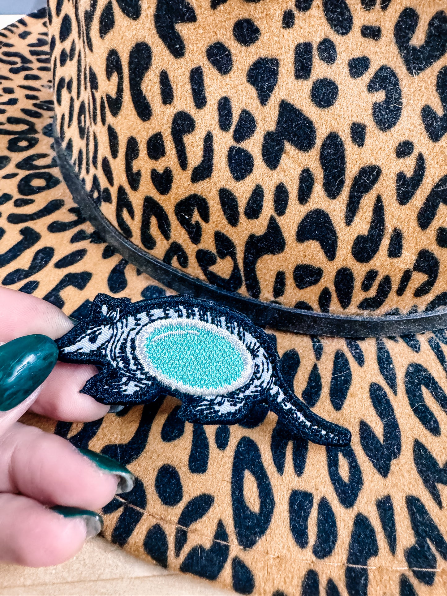 Western Armadillo Hat/Pocket Patch