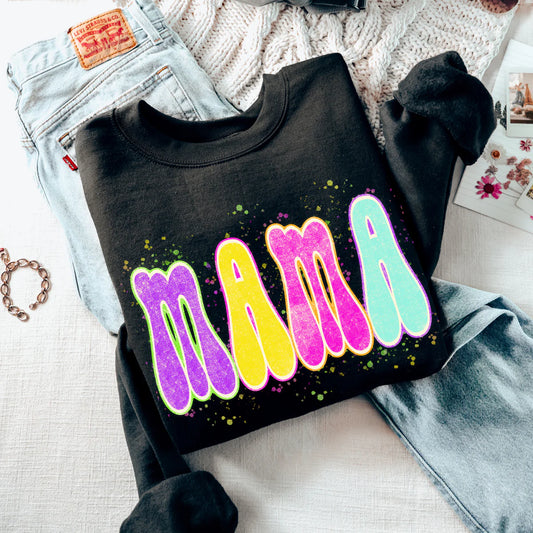 Neon Mama DTF Transfer