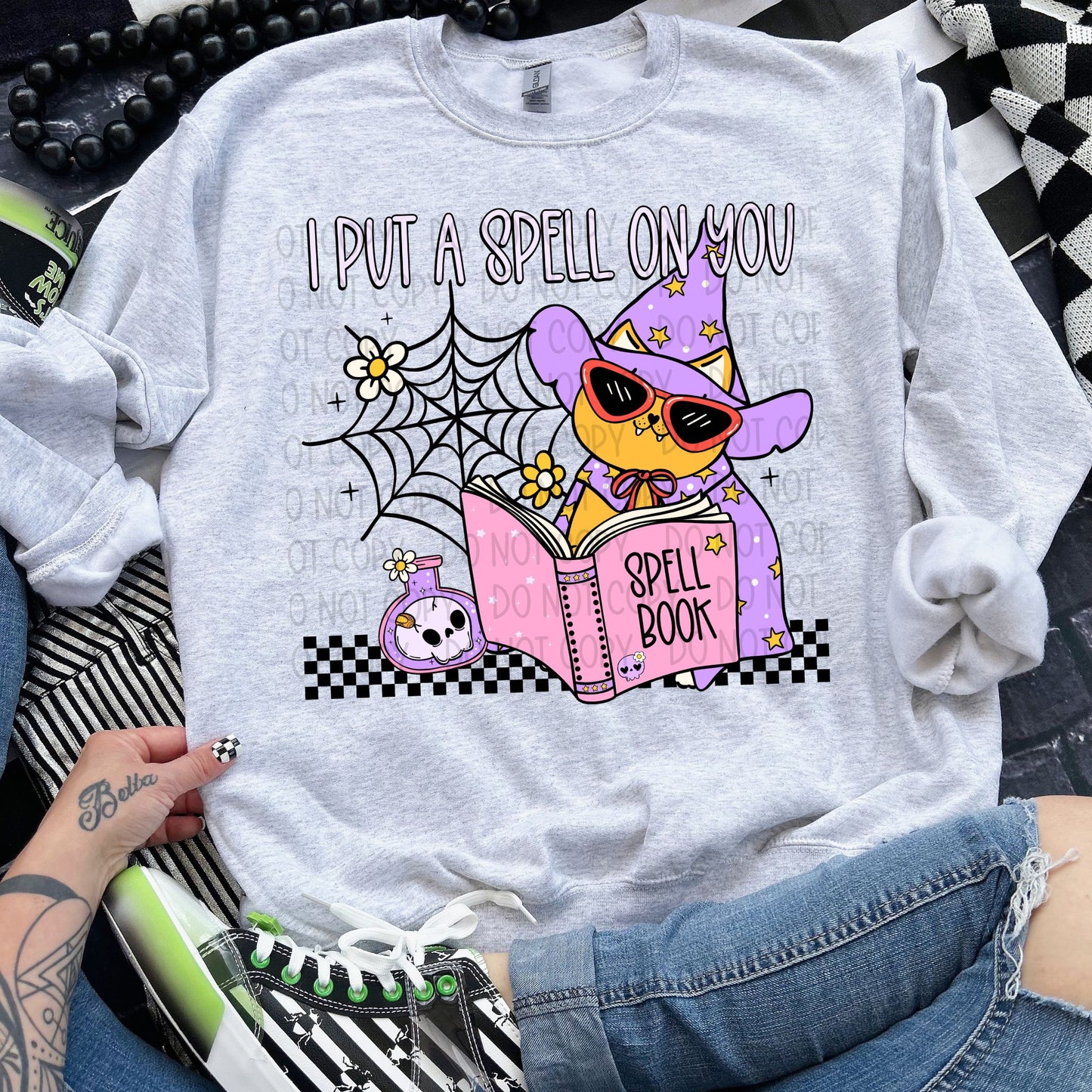 I Put a Spell on You Book Lovers DTF Transfer