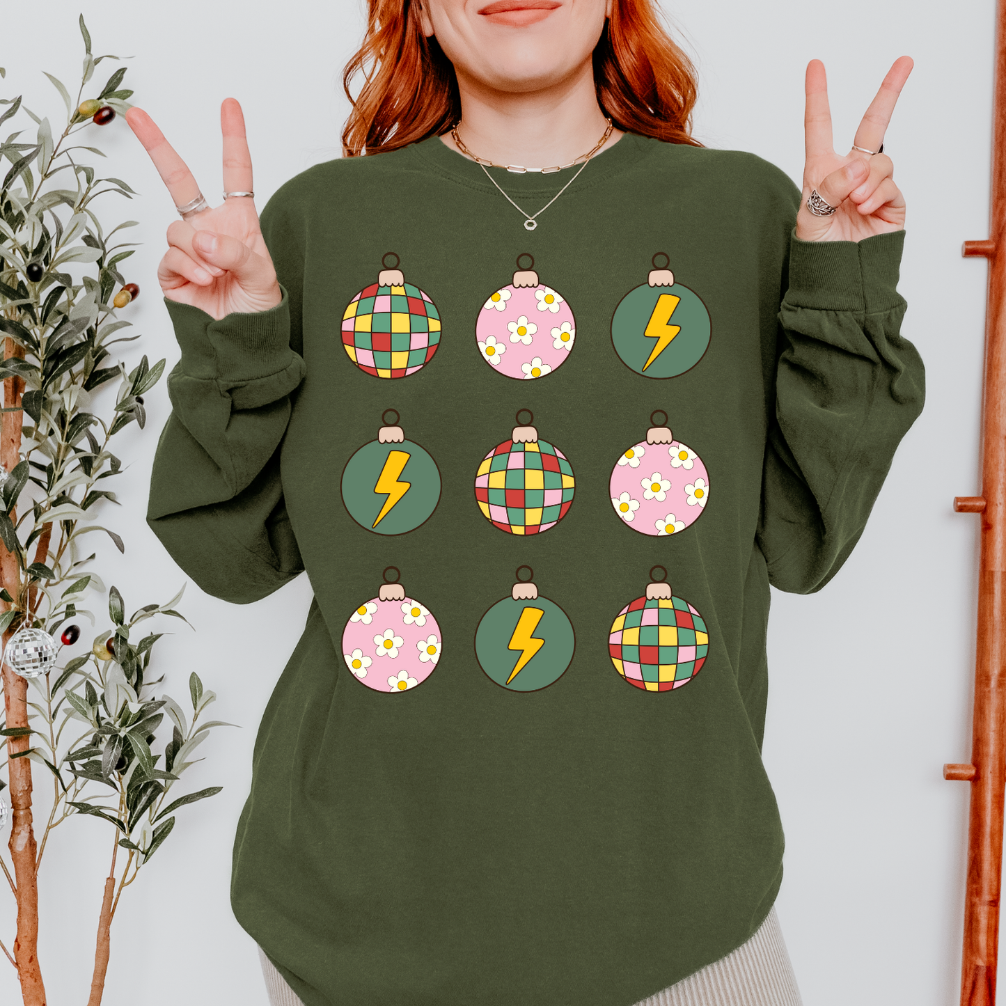 Retro Ornament Collage DTF Transfer