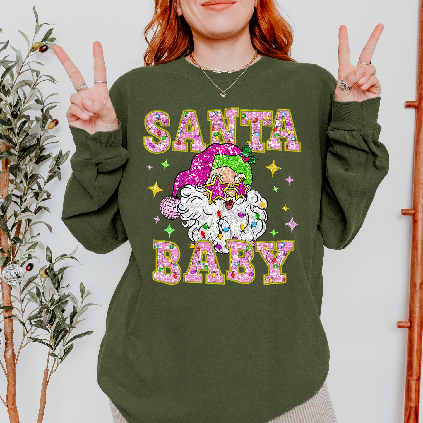 Santa Baby DTF Transfer