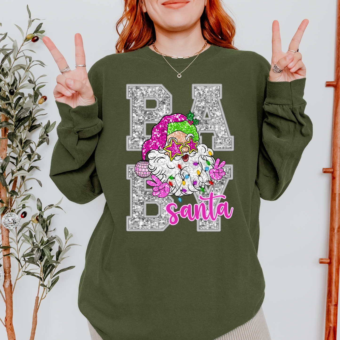 Santa Baby DTF Transfer