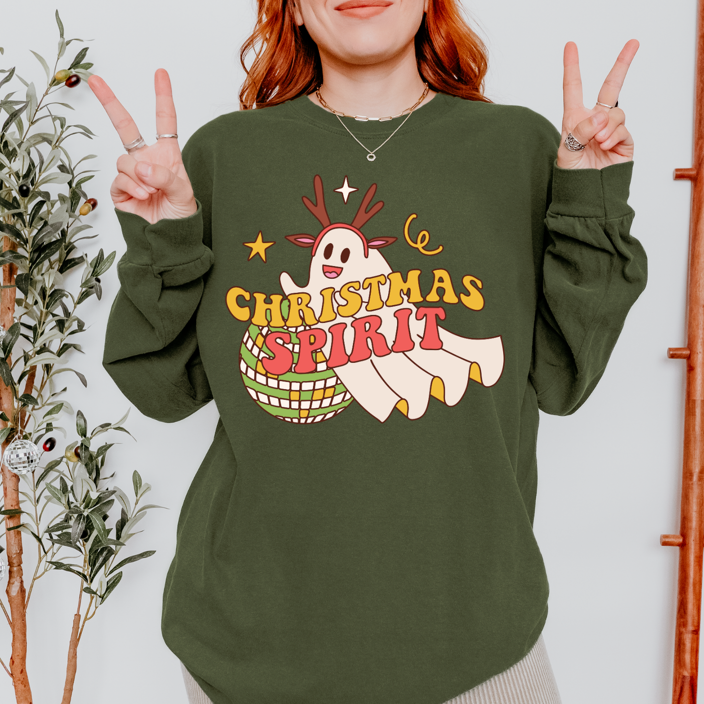 Christmas Spirit DTF Transfer