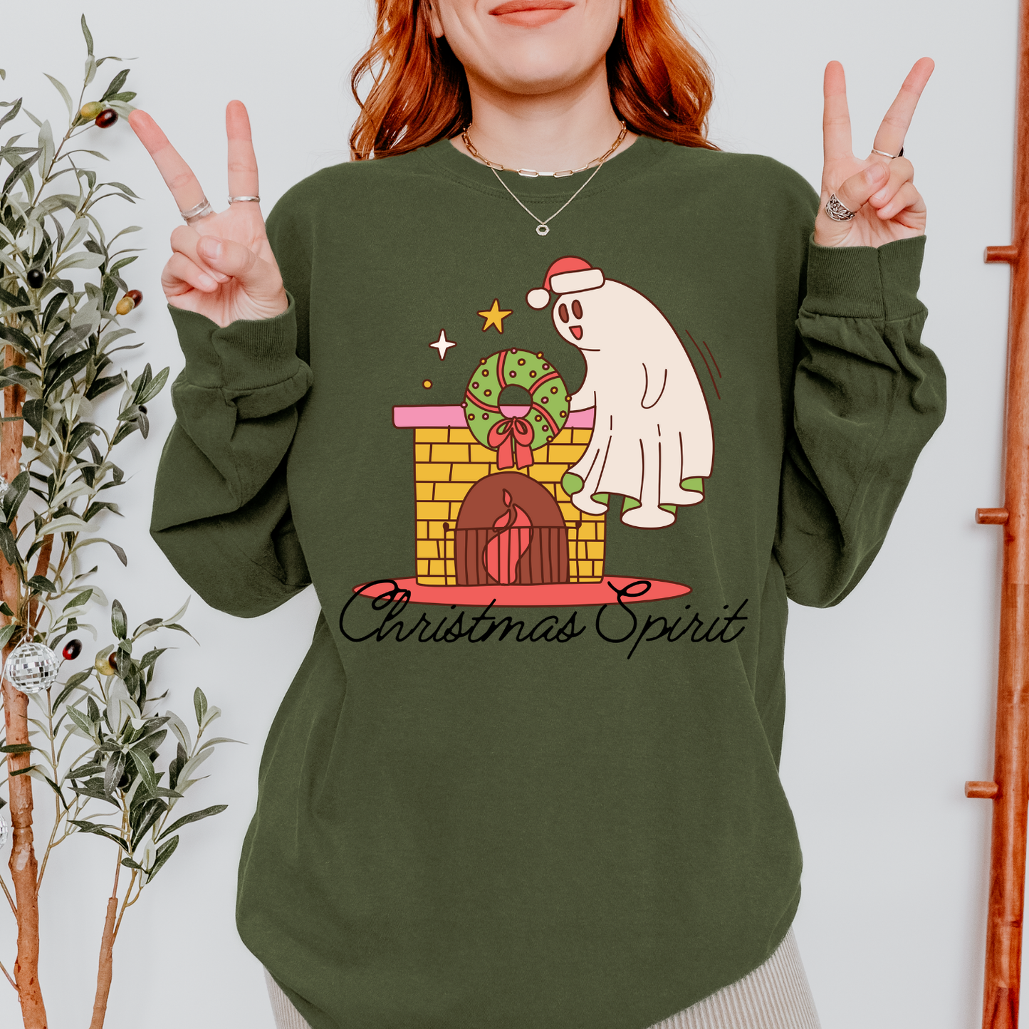 Christmas Spirit DTF Transfer