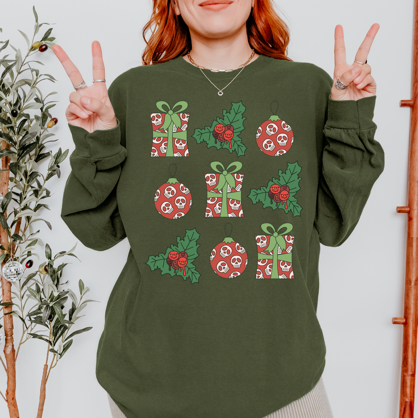 Gifts Ornaments Mistletoe DTF Transfer