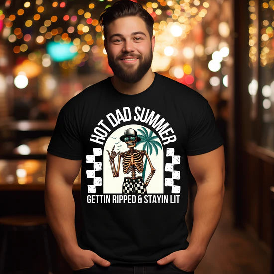 Hot Dad Summer DTF Transfer