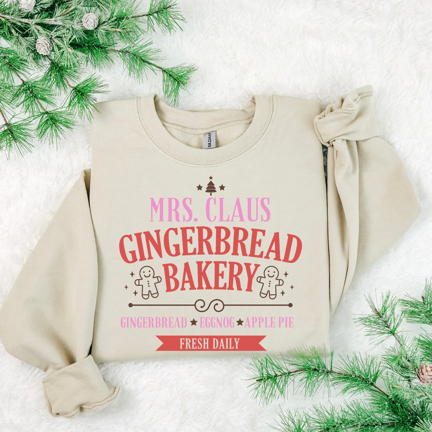 Gingerbread Bakery DTF Transfer