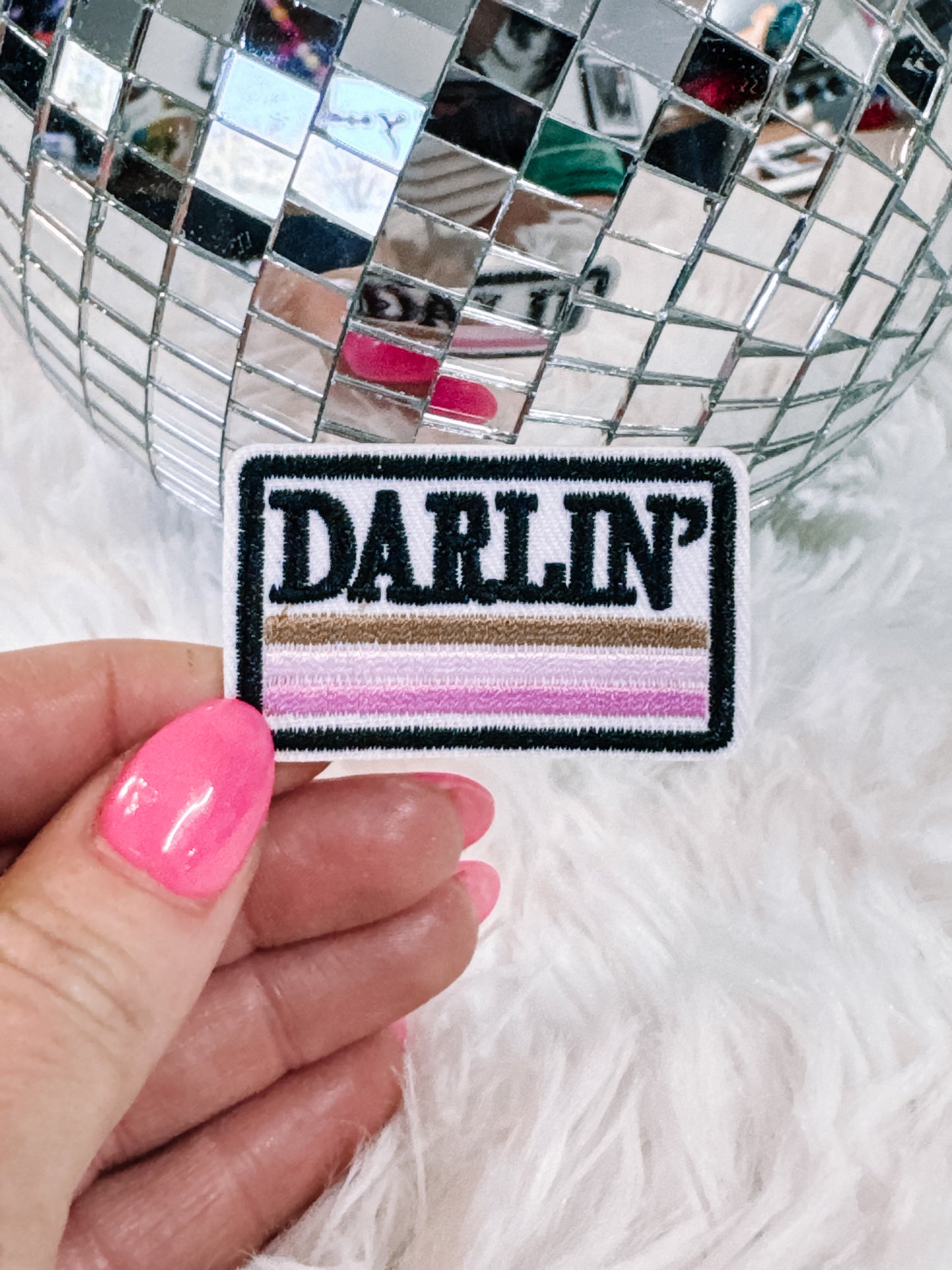 Darlin’ Mini Patches (Pack of 6) Hat/Pocket Patch