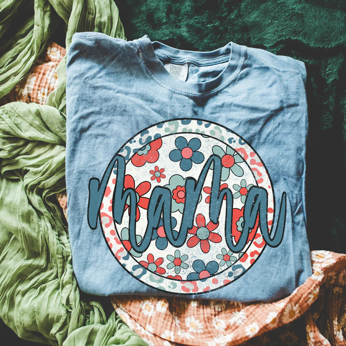 Mama Patriotic Floral DTF Transfer