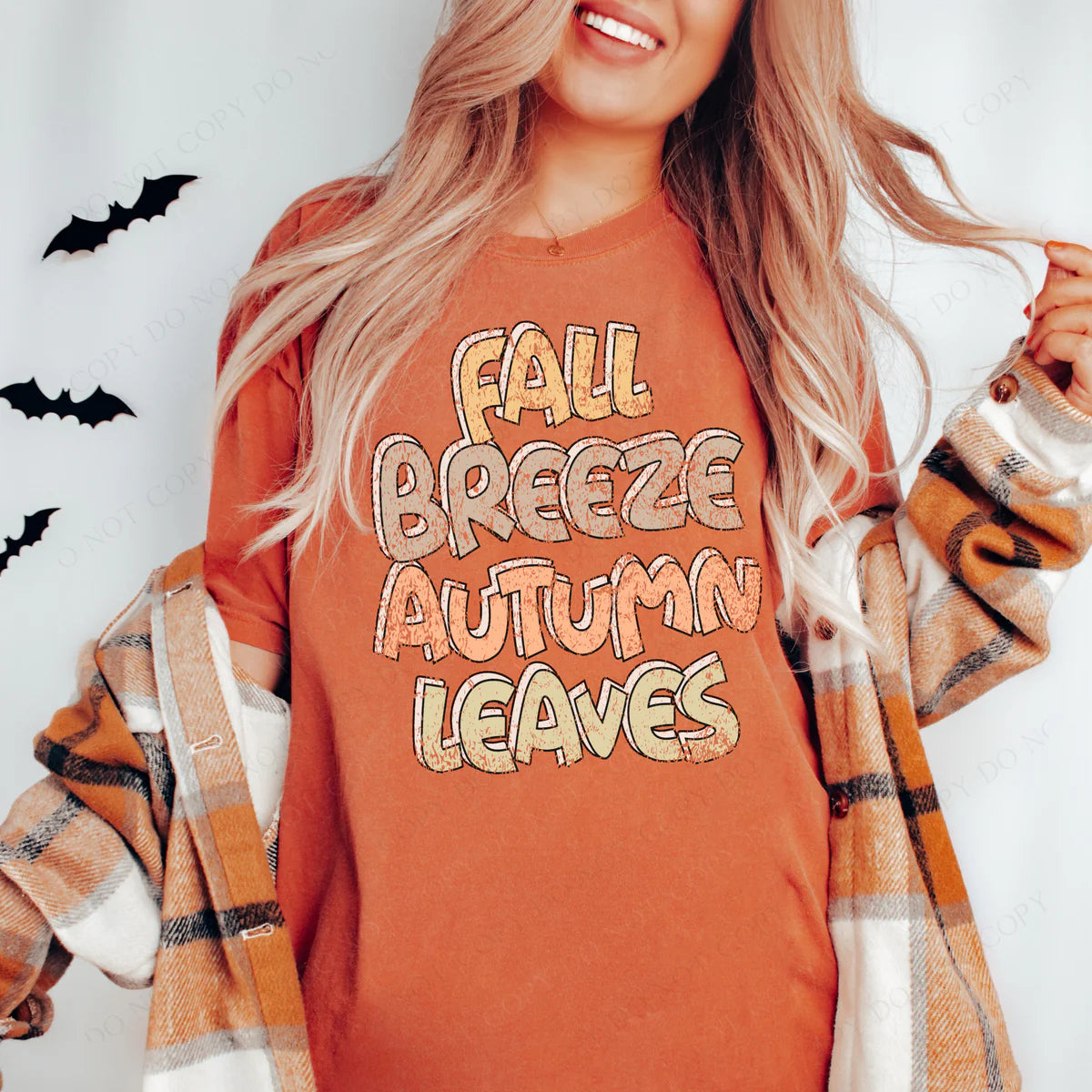 Fall Breeze Autumn Leaves Fall DTF Transfer