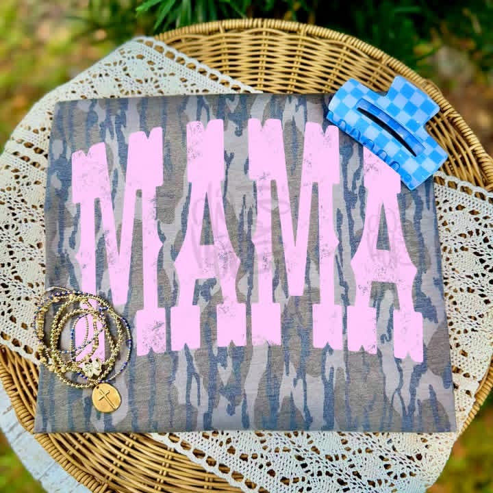 Mama Pink Western DTF Transfer