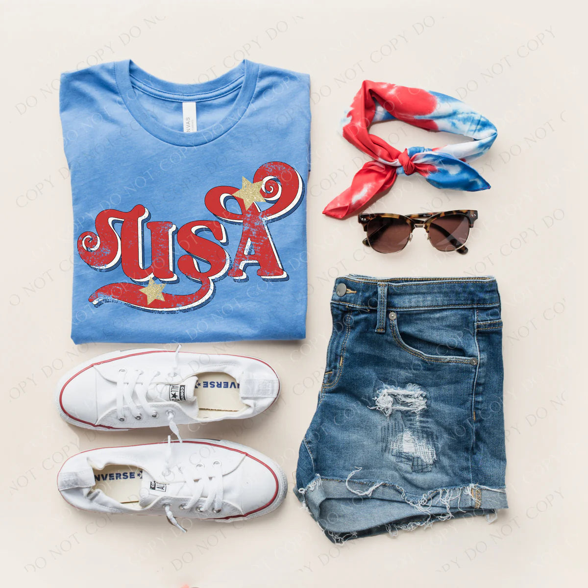 Groovy USA DTF Transfer