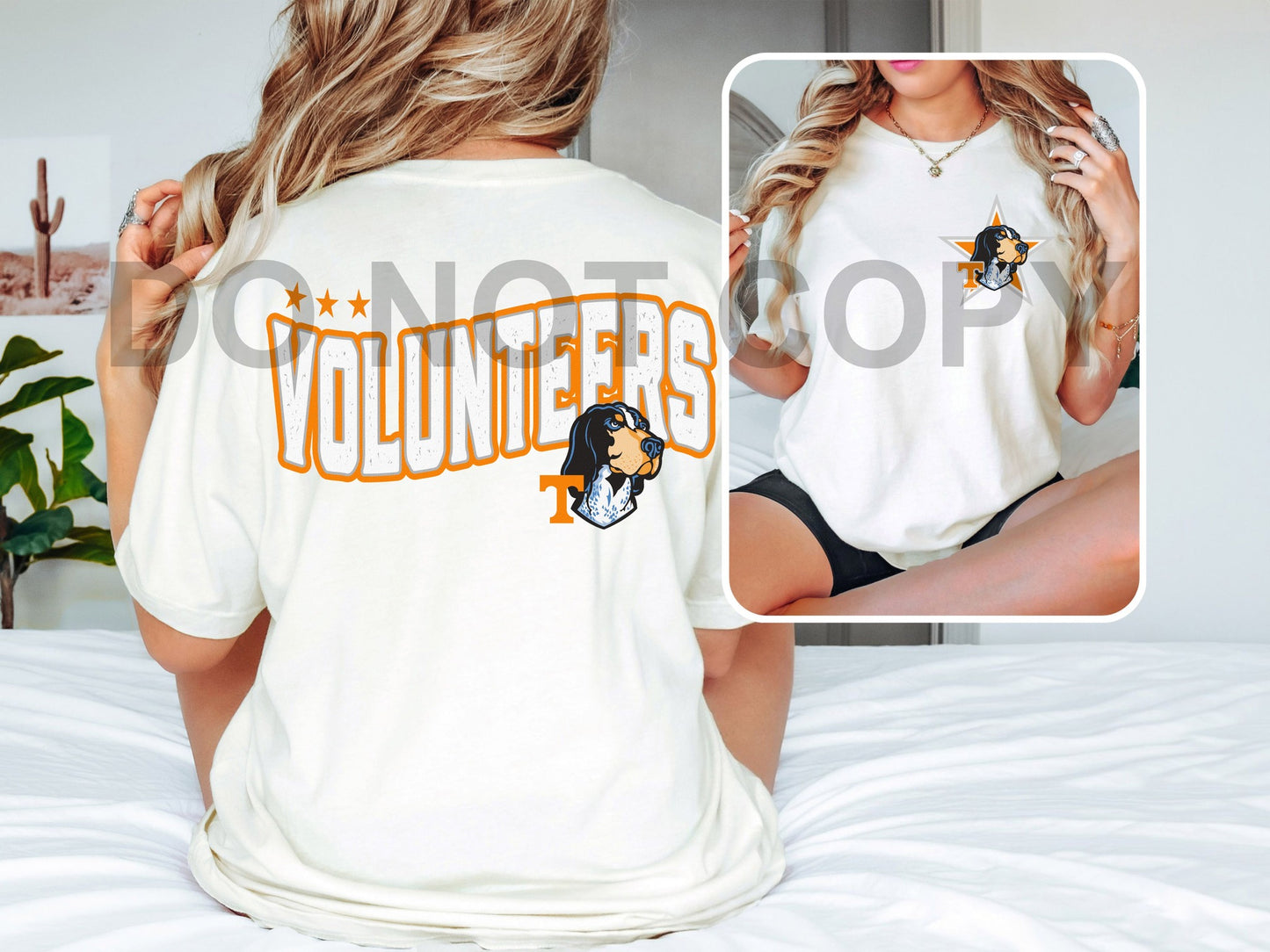 Volunteers DTF Transfer (INCLUDES FRONT + POCKET)