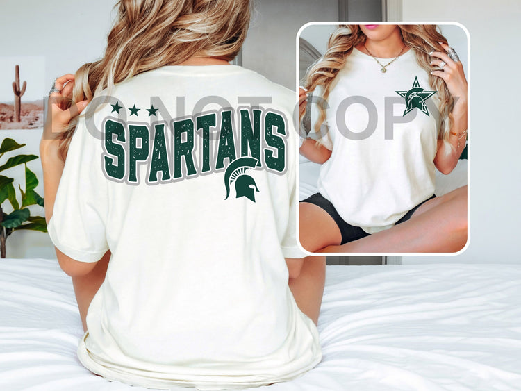 Spartans DTF Transfer (INCLUDES FRONT + POCKET)