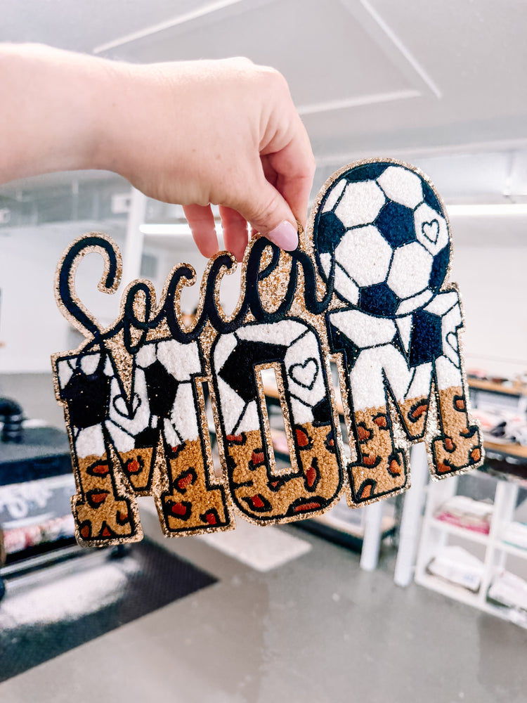 Soccer Mom Chenille Patch