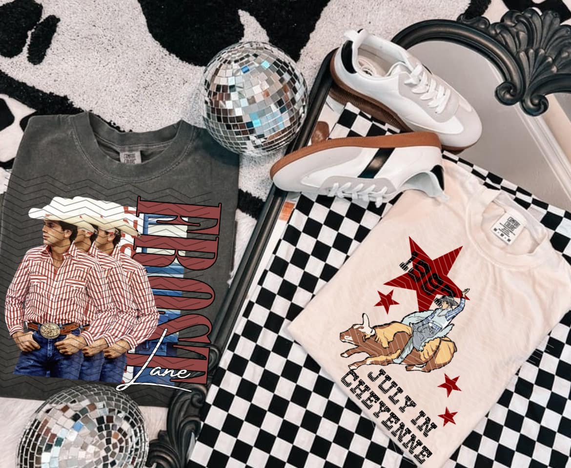 July in Cheyenne DTF Transfer