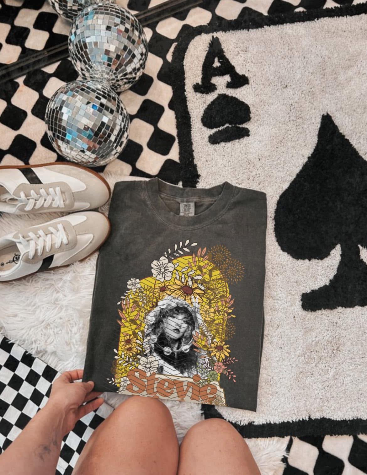 Nicks Floral Band DTF Transfer