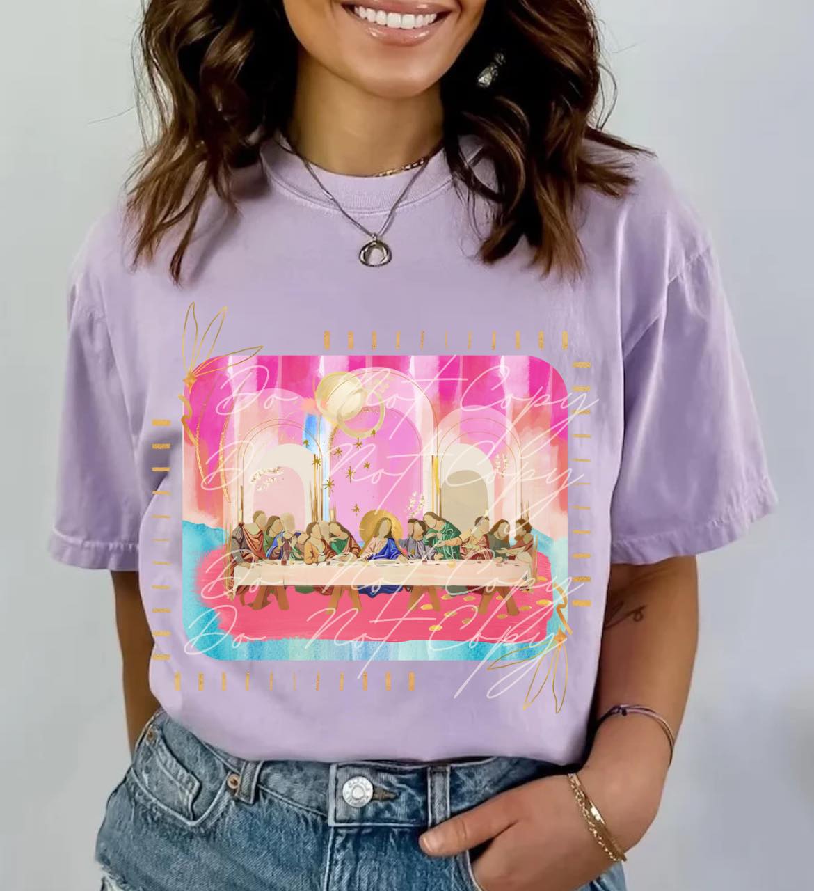 Sit with Us Faith Collage DTF Transfer