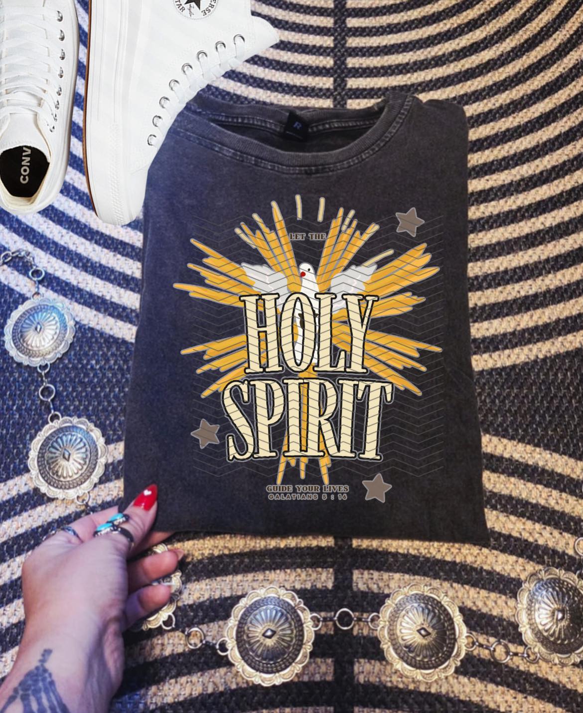 Holy Spirit Faith DTF Transfer