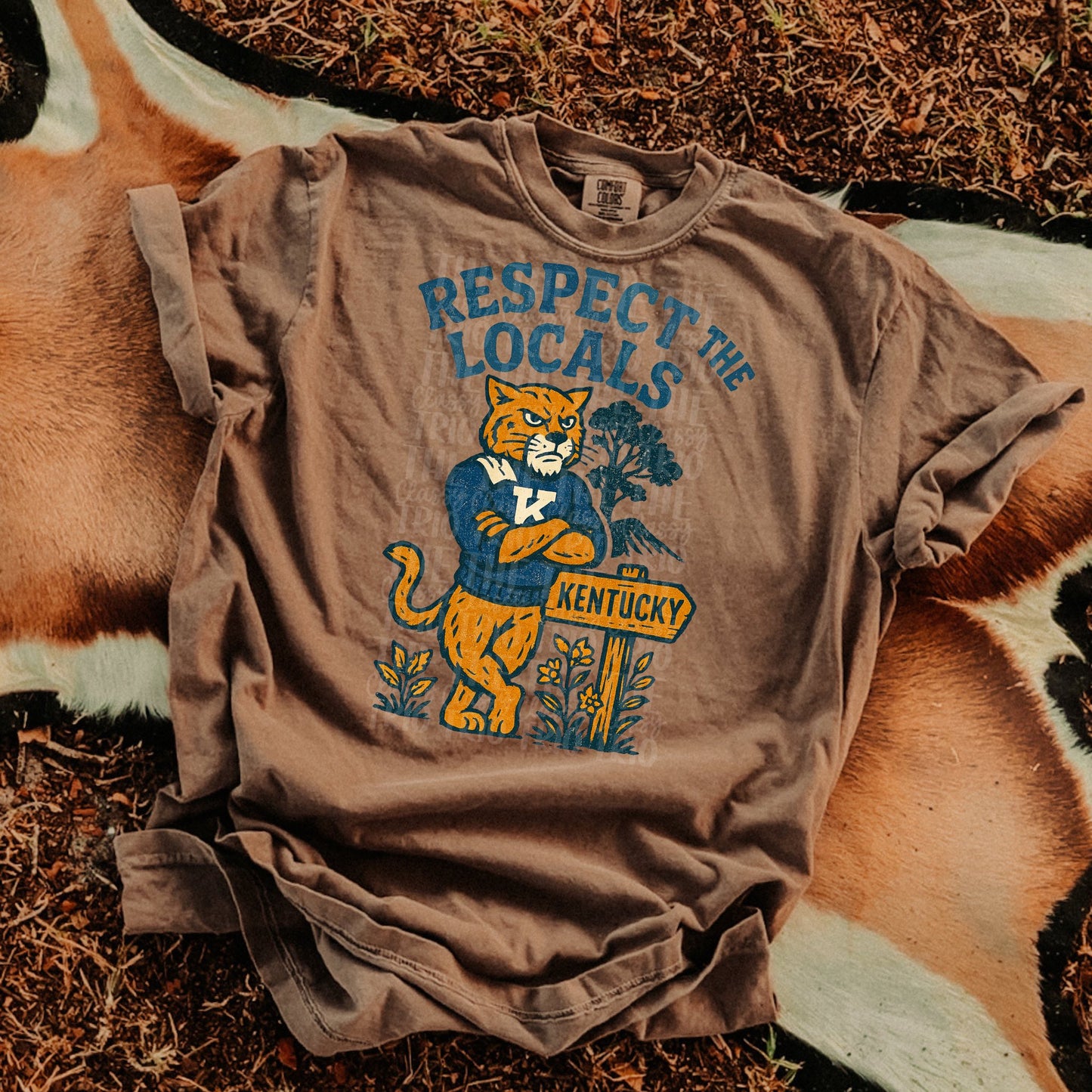 Respect the Locals Kentucky DTF Transfer