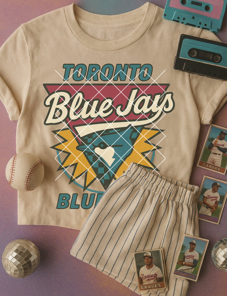 Vintage Blue Jays DTF Transfer
