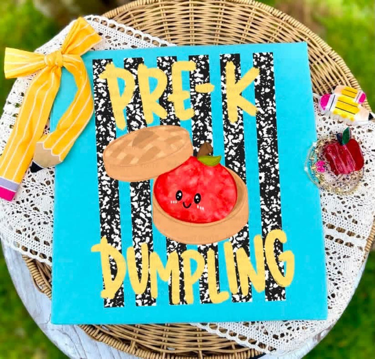 Pre-K Dumpling Back to School DTF Transfer