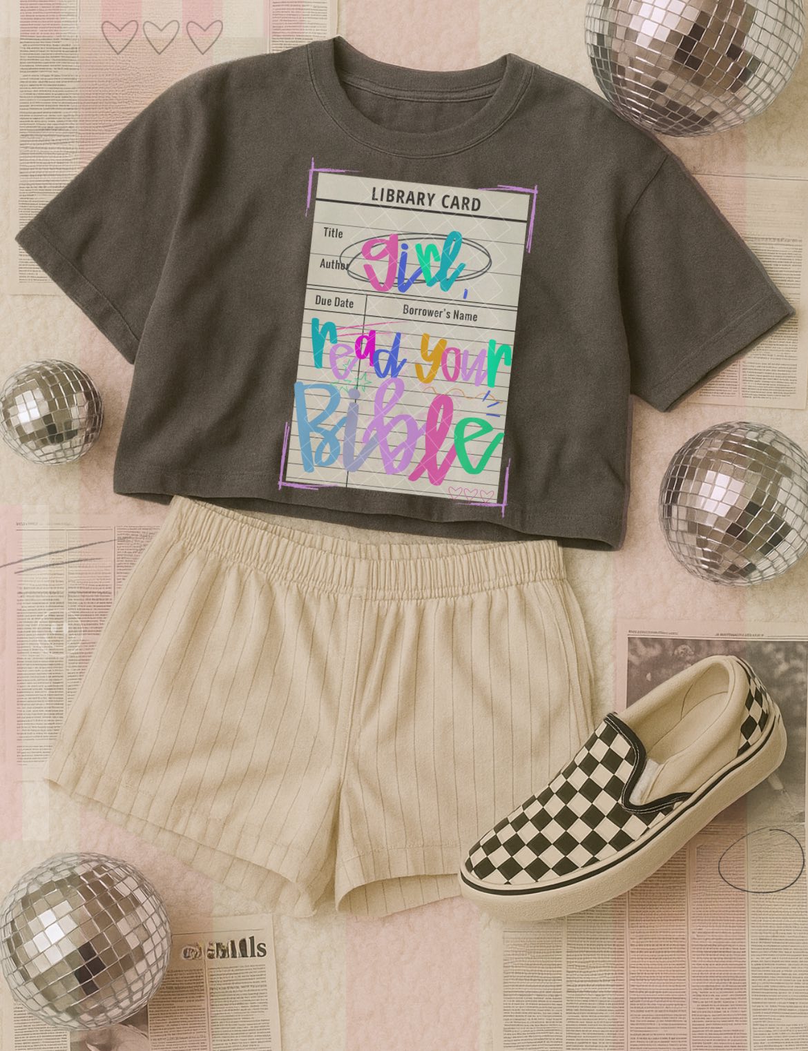 Girl Read Your Bible DTF Transfer