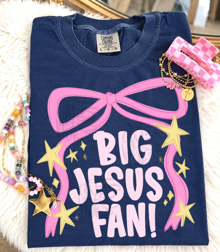 Big Jesus Fan Faith DTF Transfer