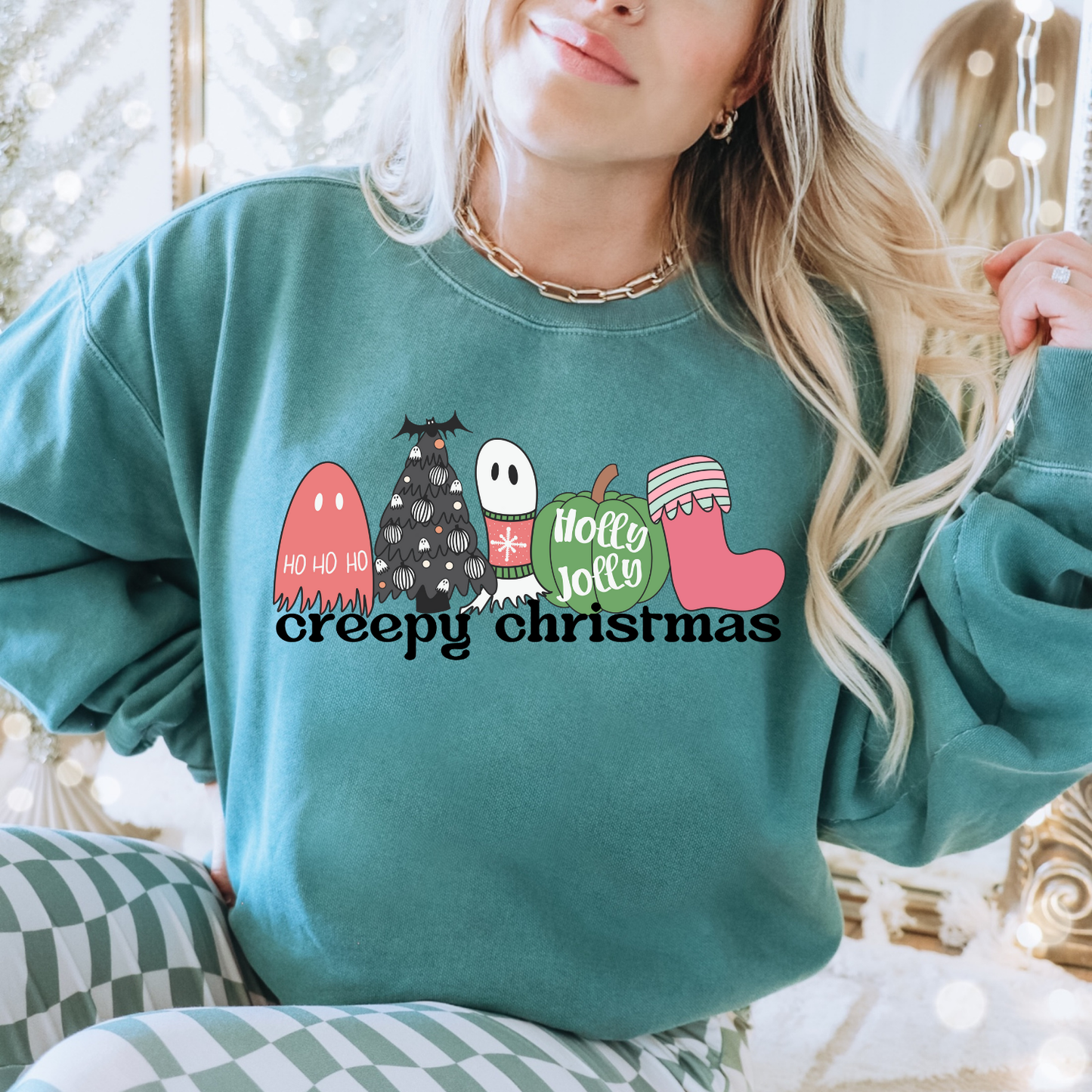 Creepy Christmas DTF Transfer