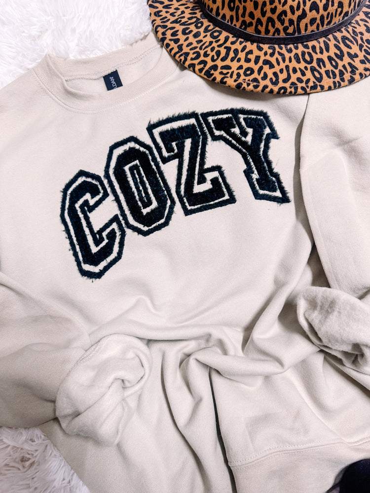 Cozy Black Fuzzy Patch (Adult Size)