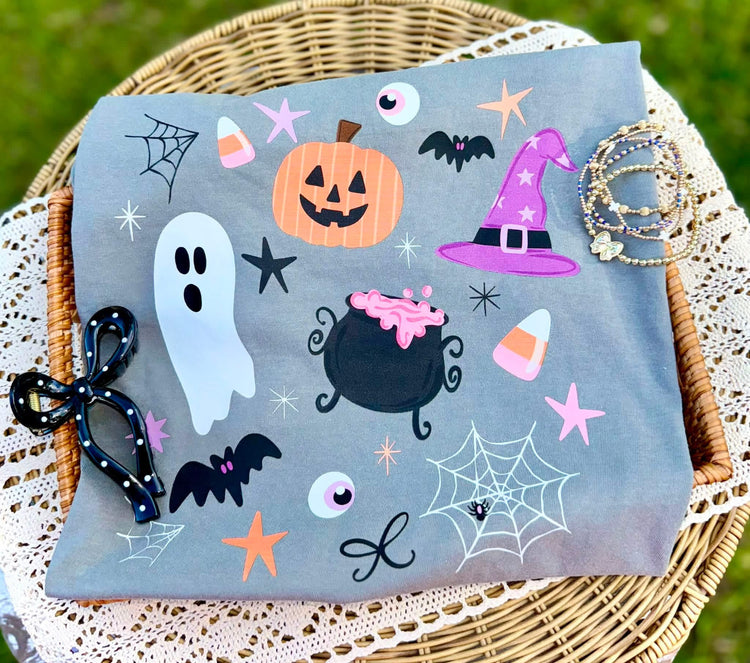 Halloween Spooky Doodles DTF Transfer