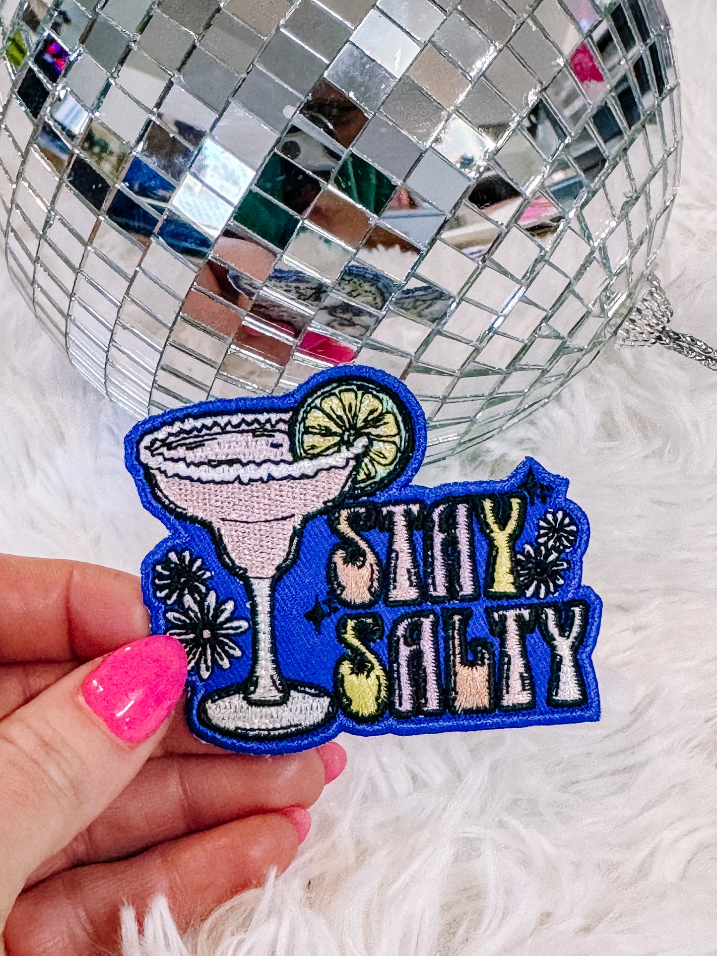 Stay Salty Margarita Hat/Pocket Patch