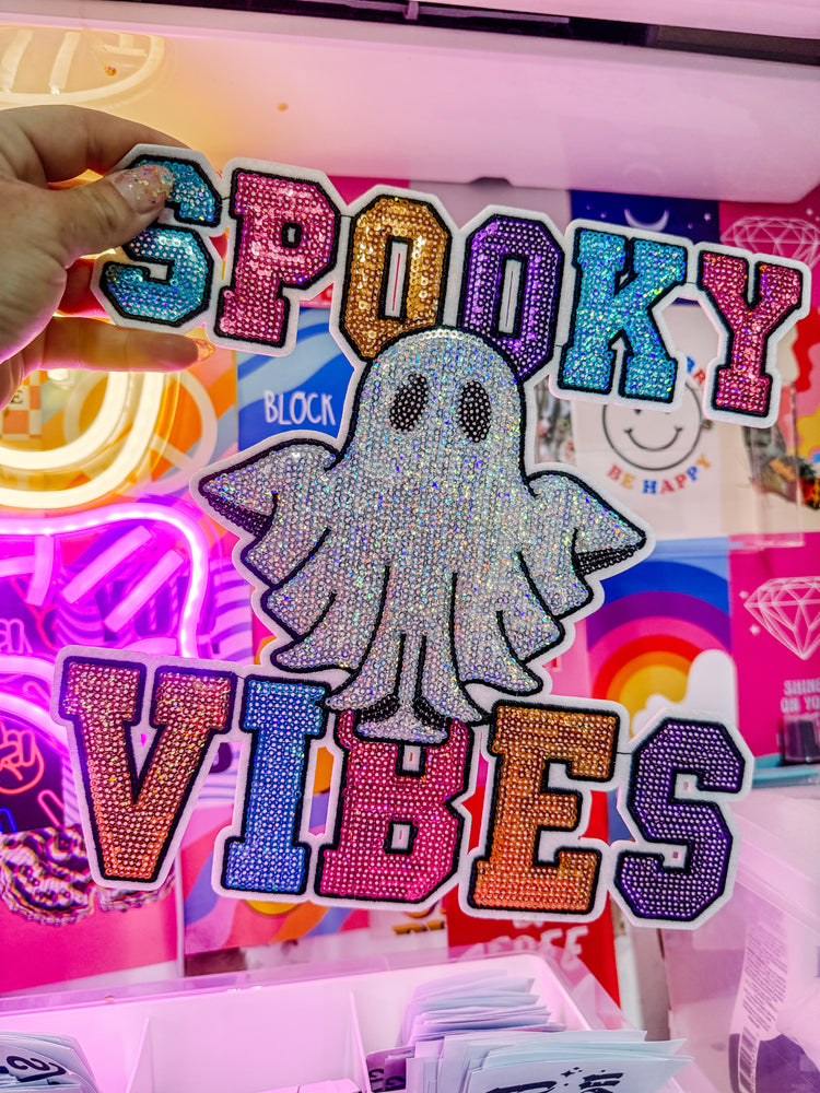 Spooky Vibes Sequin Patch (Adult Size)