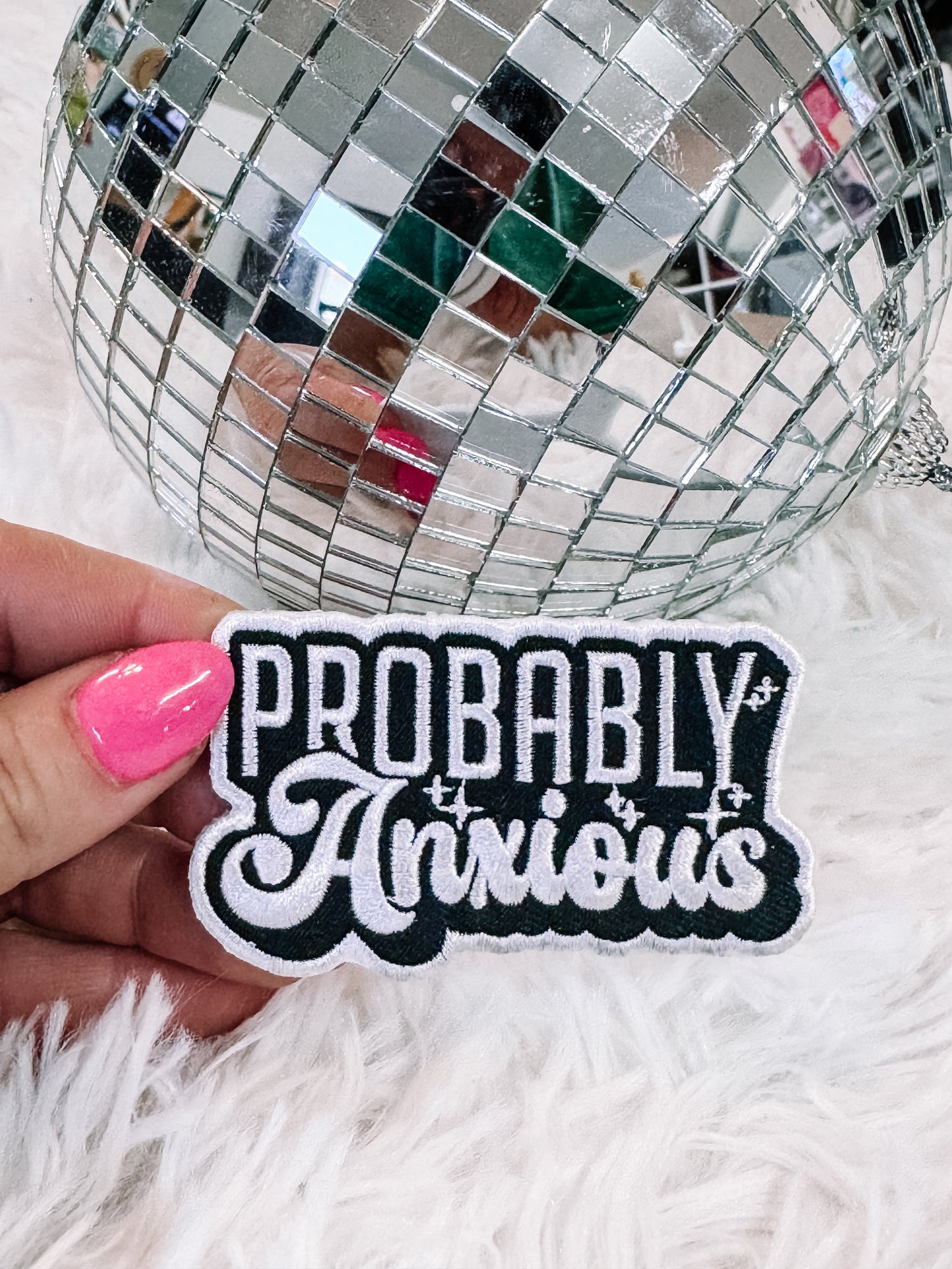 Probably Anxious Hat/Pocket Patch