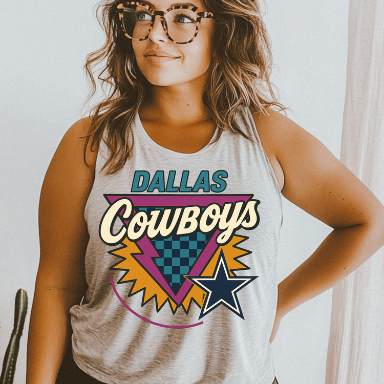 Cowboys Vintage DTF Transfer