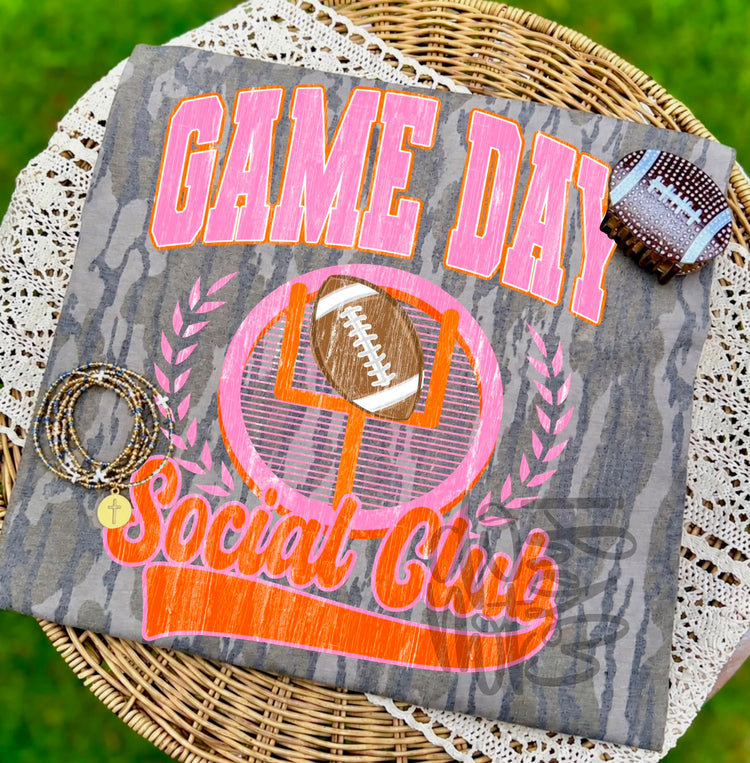 Game Day Social Club DTF Transfer