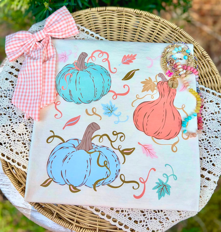 Fall Glam Pumpkins DTF Transfer