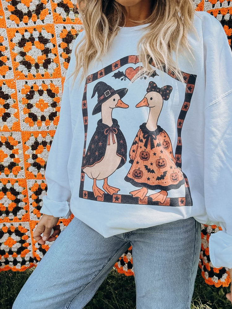 Thrifted Halloween Geese DTF Transfer