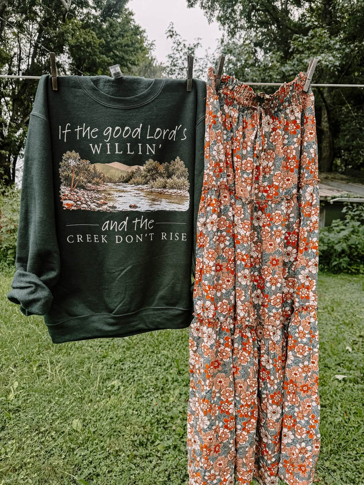 If The Good Lord's Willing & The Creek Don't Rise DTF Transfer