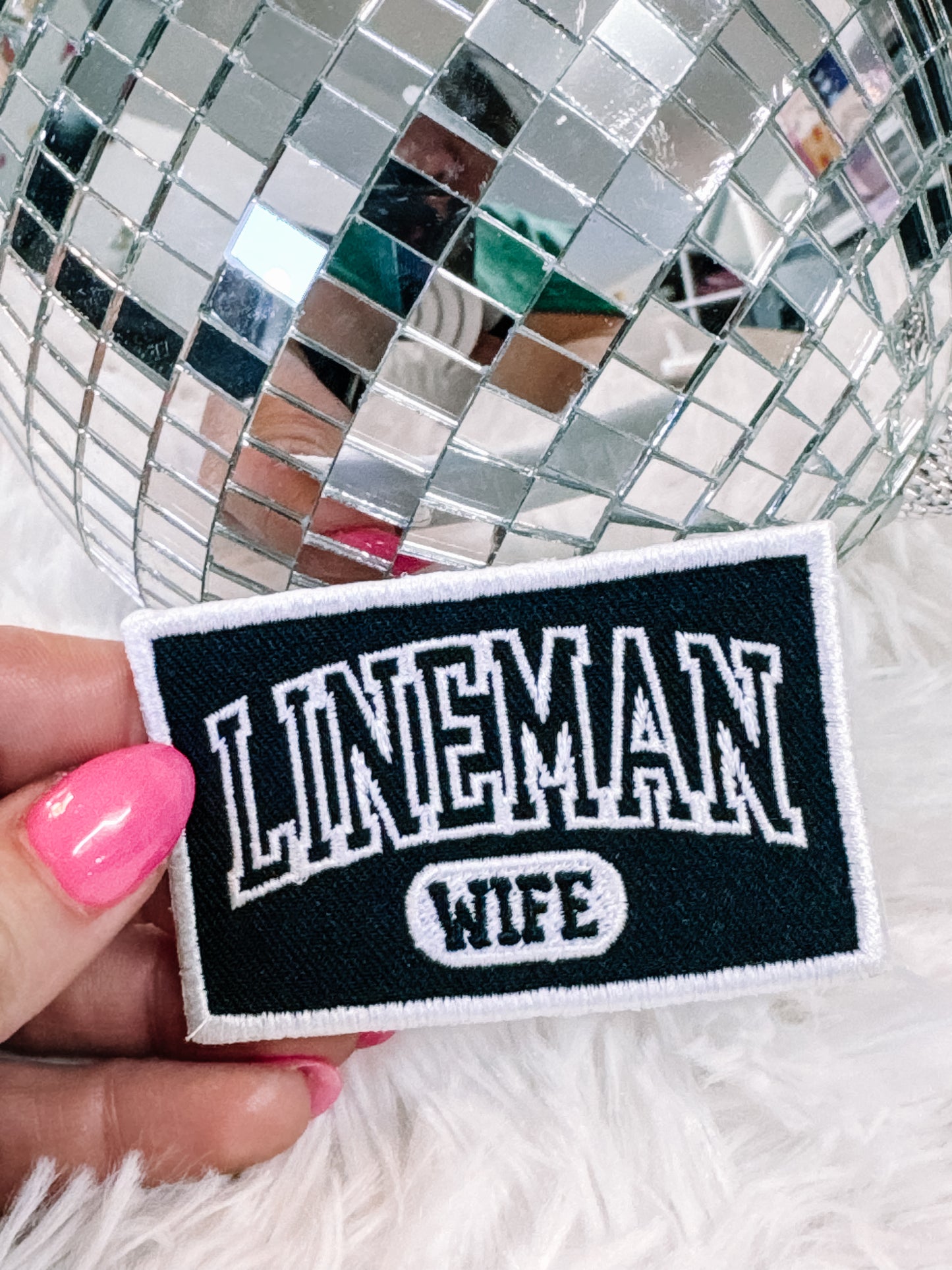 Lineman Wife Hat/Pocket Patch