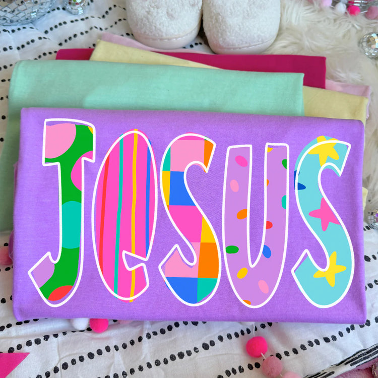Groovy Jesus DTF Transfer
