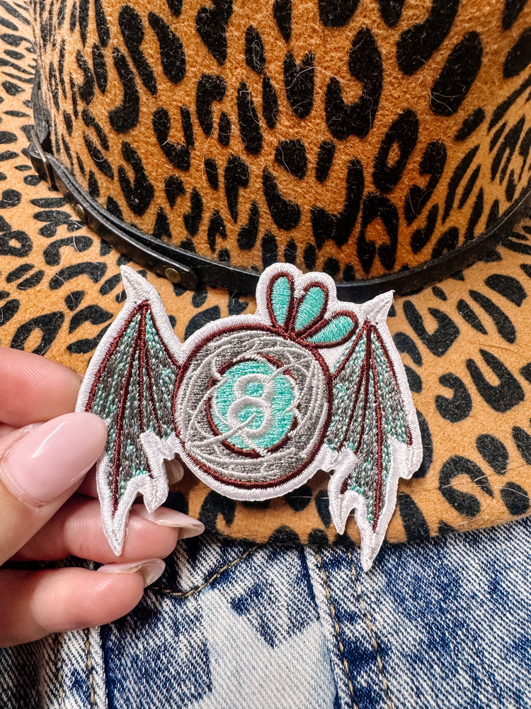 Batty 8 Ball Hat/Jacket Patch