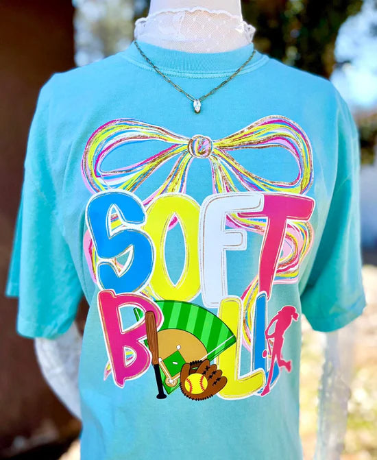 Coquette Softball DTF Transfer