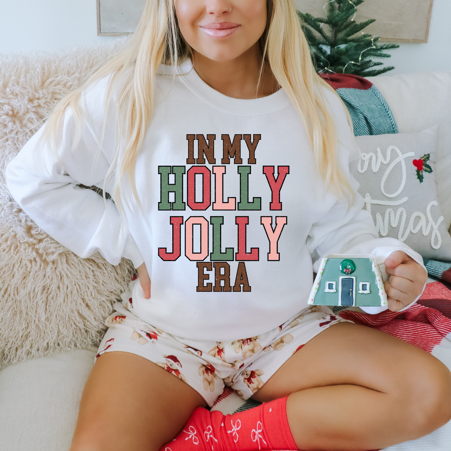 In My Holly Jolly Era DTF Transfer