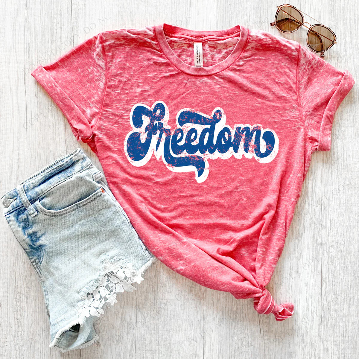Groovy Freedom DTF Transfer