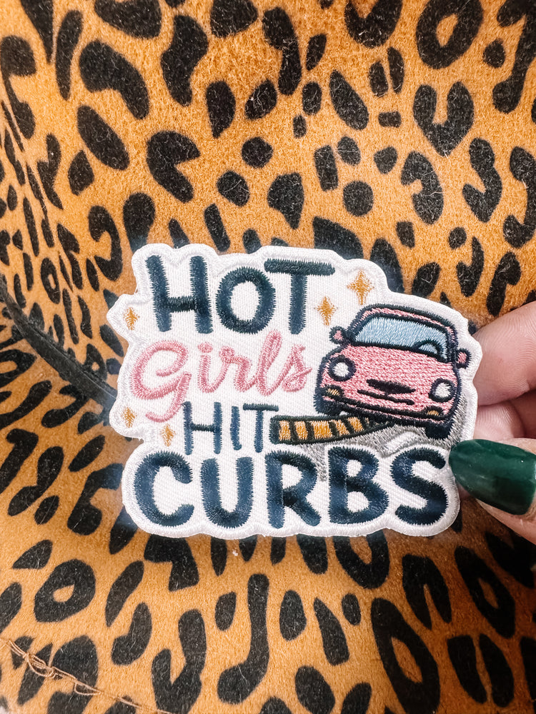 Hot Girls Hit Curbs Hat/Pocket Patch